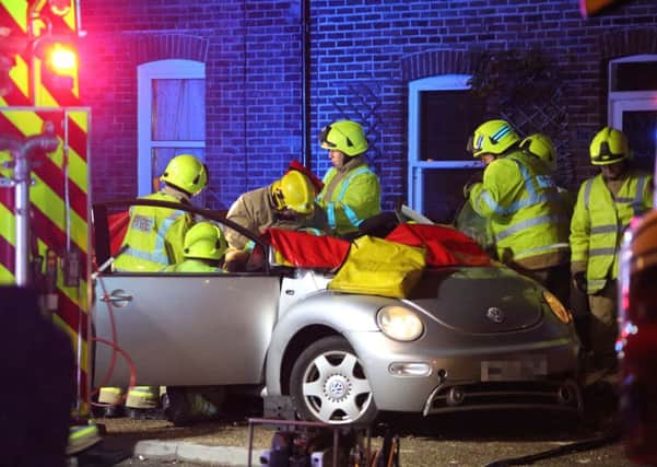 RTC BROUGHAM RD WORTHING 22.00 HRS 27-11-15- ONE PERSON IN CAR SUS-151128-102752001