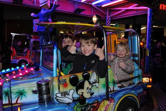 Children having fun at the Littlehampton Christmas lights switch-on event CONTRIBUTED PICTURE SUS-150112-093912001