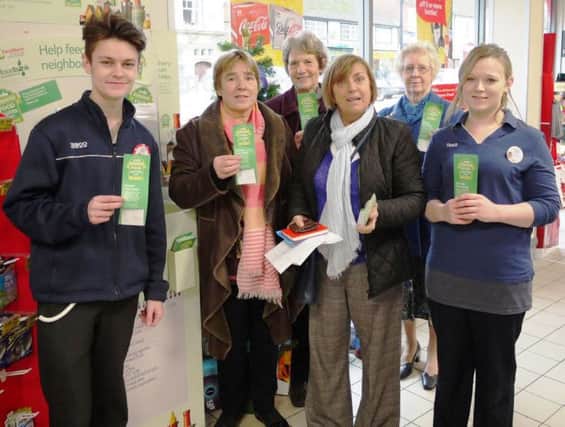 Tesco's initiative to raise awareness about the Trussell Trust and their food bank in Midhurst