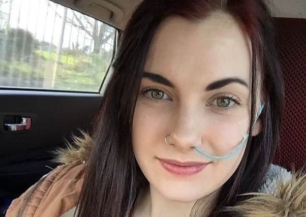 Anastasia, 17, has had to have a feeding tube since October last year