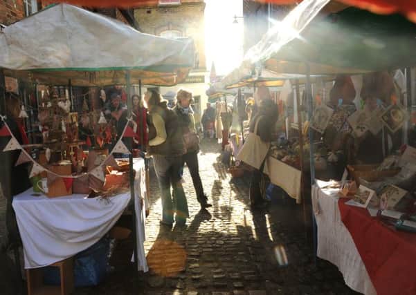 Petworth's Christmas market.

Photo by Louise Adams