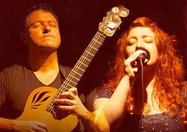 Richard Durrant and Amy Kakoura. Picture by Dawn Jee