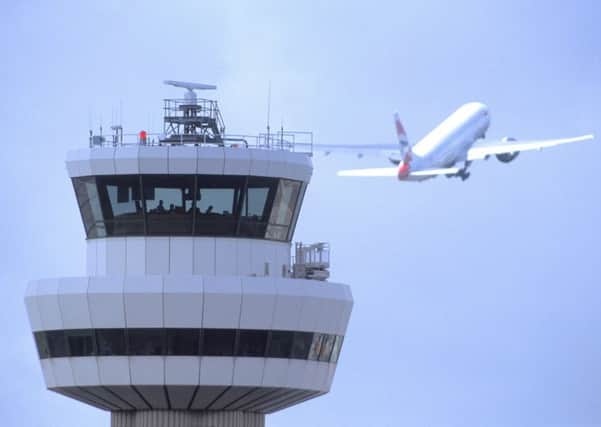 Gatwick Airport control tower
