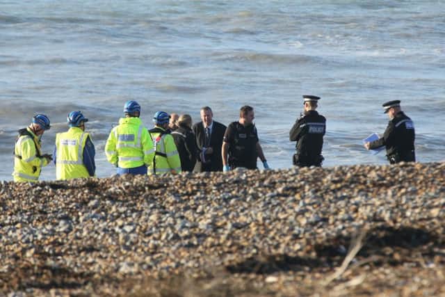A body was found on Shoreham beach on December 4 PICTURE BY EDDIE MITCHELL