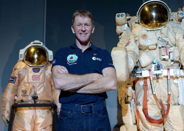 British astronaut Tim Peake. Photo: Anthony Devlin/PA Wire SUS-150611-133843001