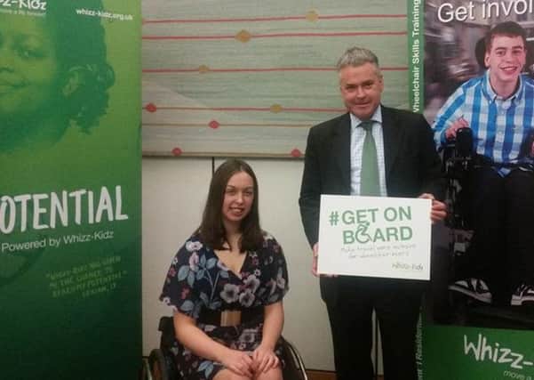 Tim Loughton MP has pledged to support for a new national campaign calling for more accessible travel and transport for young wheelchair (photo submitted). SUS-150712-100542001