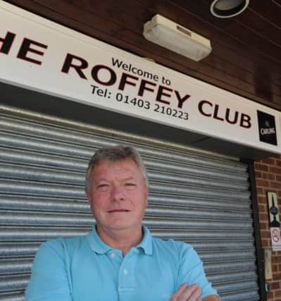 Terry Eames manager at Roffey FC (Pic by Jon Rigby) SUS-150707-093100008