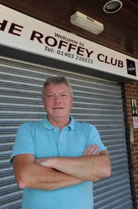 Terry Eames manager at Roffey FC (Pic by Jon Rigby) SUS-150707-093100008