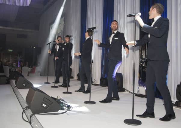 An exclusive live performance from five-piece harmony group, The Overtones PICTURE: GRAHAM FRANKS