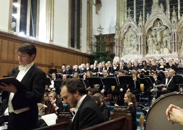 Chanctonbury Chorus and Hurst College Choral Society and Orchestra joined forces to perform Verdis Requiem