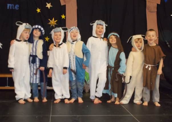 Upper Beeding Primary School's Reception Class Nativity, 'A Little Bird Told Me'.