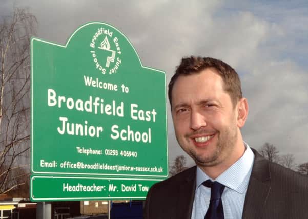 David Tow, headteacher at Broadfield East Junior School (Pic by Jon Rigby)
