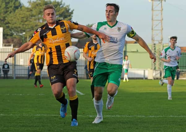 Jason Prior went close for Bognor at Billericay / Picture by Tim Hale