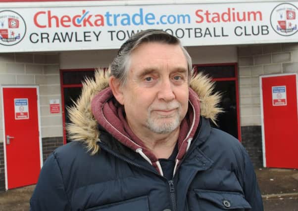 Crawley Town fan and columnist Geoff Thornton SUS-150216-151358002