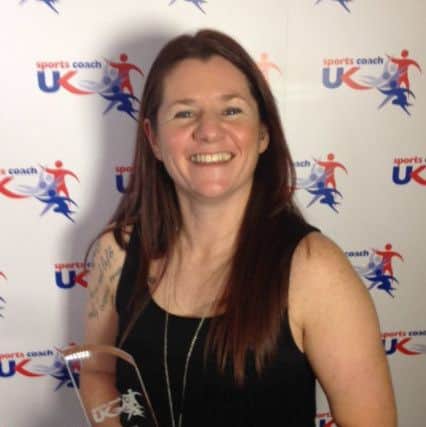 Wendy Russell wins Disability Sports Coach of the Year