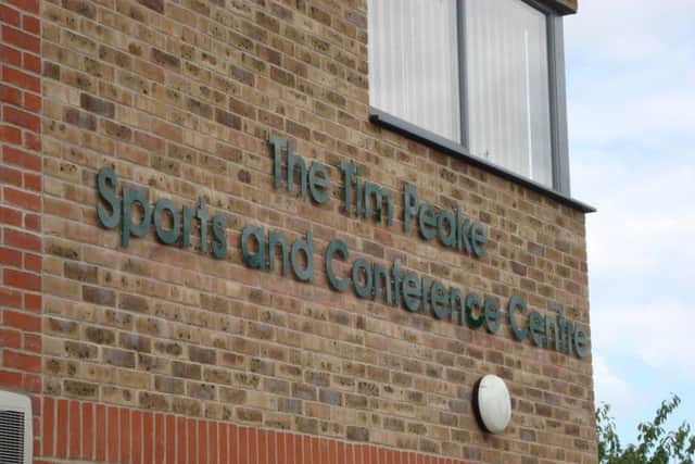 The Tim Peake Sports ad Conference Centre SUS-151215-092731001