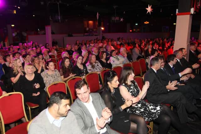 Hundreds turned out at Butlins for the awards night