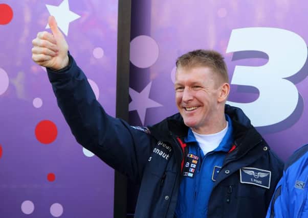 Sussex astronaut Tim Peake's exploits are predicted to be an inspiration