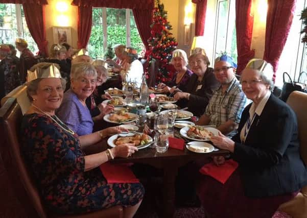 Fryern Ladies joined by vet Julian Hoad at festive meeting SUS-151215-162859001