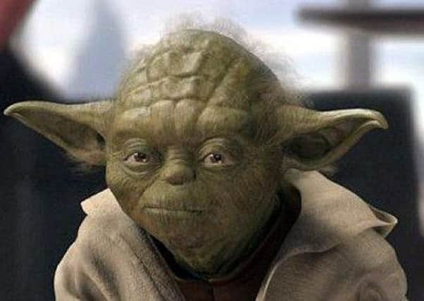 Jedi master Yoda. Did you register as a Jedi Knight?