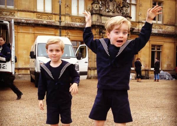 Zac and Oliver Barker in Downton Abbey SUS-151218-153334001