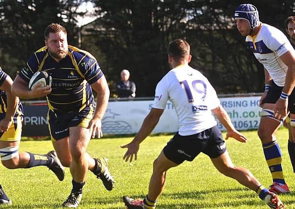 Dan Sargent bagged a try in Raiders defeat at Dorking on Saturday