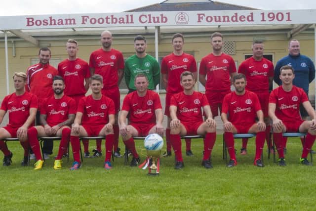 Bosham's 2015-16 squad / Picture by Tommy McMillan