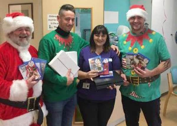 Service by Emergency Rider  Volunteers (SERV) team up with West Sussex Bikers' Motorcycle Club to deliver toys to Worthing Hospital