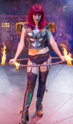 Harley Fox, who grew up in Three Bridges, Crawley, has had a dream of being in a circus troupe come true. She is touring with the Circus of Horrors - submitted xPQpi9kgb_ukvVoNic2k