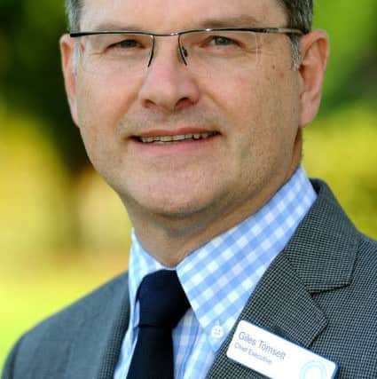 Giles Tomsett (Chief Exec St Catherines Hospice). Pic Steve Robards SR1523062 SUS-150210-135722001