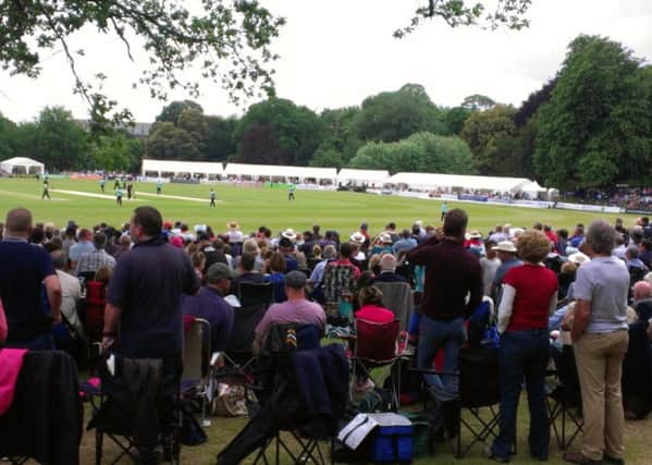 The Arundel Castle ground draws large crowds for Sussex games