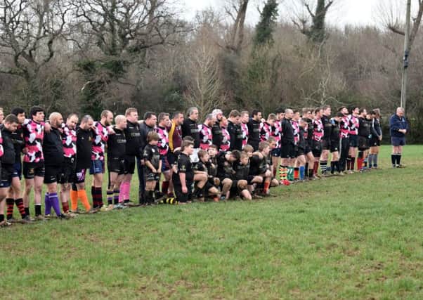 Memorial match at Burgess Hill Rugby Club for Mark Stenning and Jack Cook. Picture by Steve Blanthorn