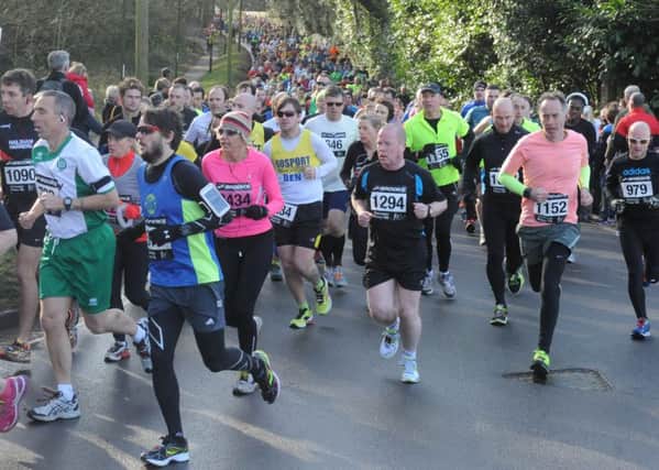 Action from the Chi 10k in 2015 / Picture by Kate Shemilt C15006
