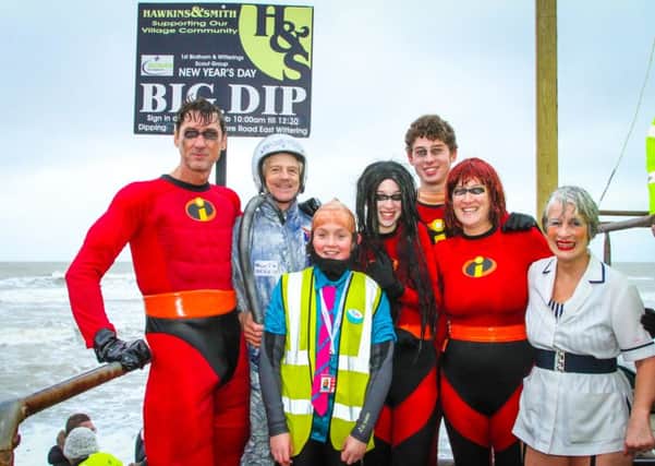 Wittering New Year's Day Dip. All pictures by Ash Black with thanks