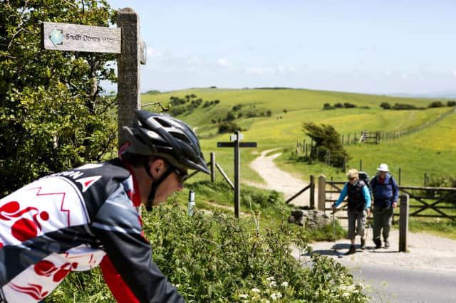 Cycling the South Downs Way SUS-160501-104827001