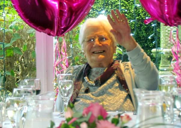 Vi Vickers celebrates her 100th birthday