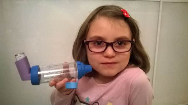 Robyn, five, who has asthma SUS-160701-161211001
