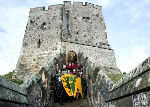 Normans and the Castle Keep - photo credit Victoria Dawe SUS-160601-114239001