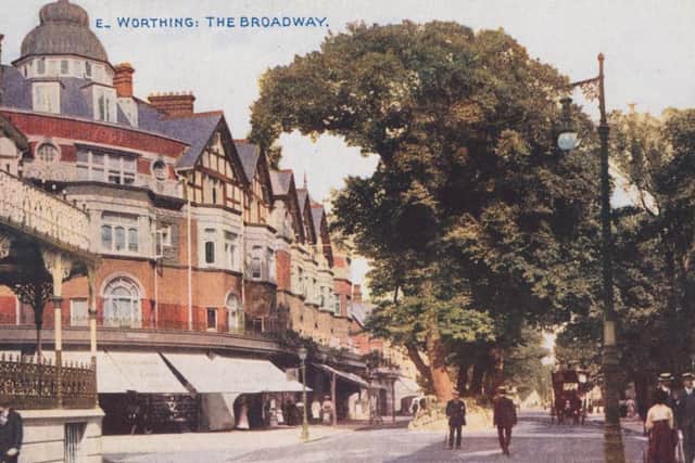 Photochrom of London and Tunbridge Wells produced excellent colour-tinted cards, this example first being published around 1919 in the firms extensive Celesque series