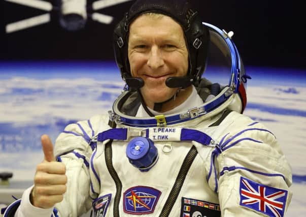 Major Tim Peake will take on his first spacewalk this Friday. Gareth Fuller/PA Wire SUS-151216-090132001