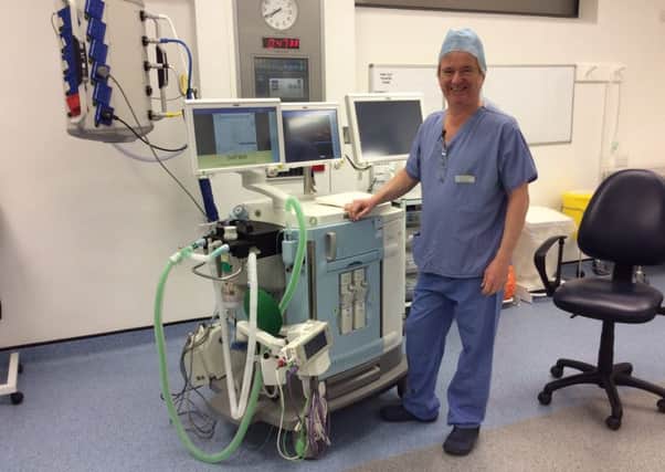 Cuckfield surgeon David Spear at the Queen Victoria Hospital NHS Foundation Trust in East Grinstead is supporting an open day for former surgeons after completing the return to practice scheme for people who have relevant experience but need their skills updated to take on the role - picture submitted