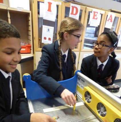 The Big Bang @ Holy Trinity School science fair on January 21 was one of a series of  mini Big Bang events across the region leading up to the 2016 Big Bang Fair South East in June - picture submitted