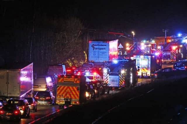 A23 RTC - FIVE CARS INVOLVED