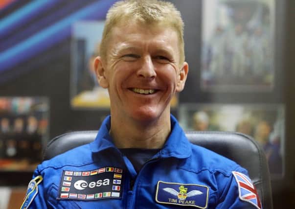 Astronaut Tim Peake grew up in Westbourne and went to Chichester High School for Boys