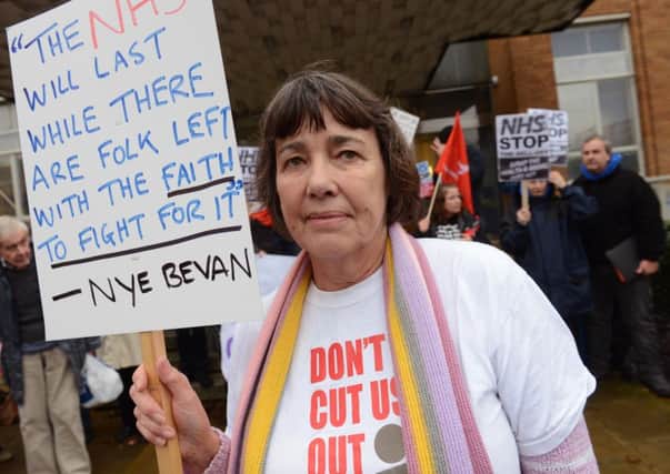 Margaret Guest, chair of Don't Cut us Out, pictured in 2014