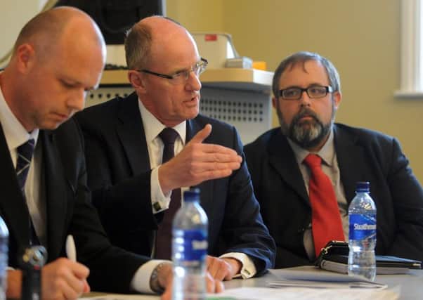 MP Nick Gibb, pictured at the pre-election hustings in Chichester, says he's deeply disappointed by the recommendation