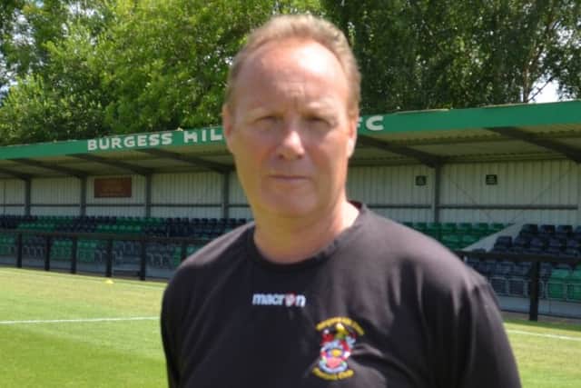 John Rattle, general manager of Burgess Hill Town FC SUS-150713-150650001