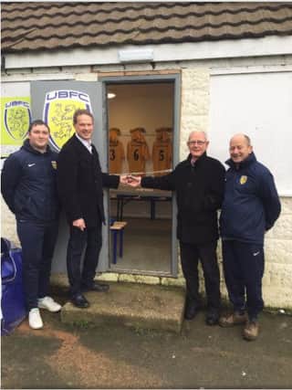 Upper Beeding open their refurbished changing facilites