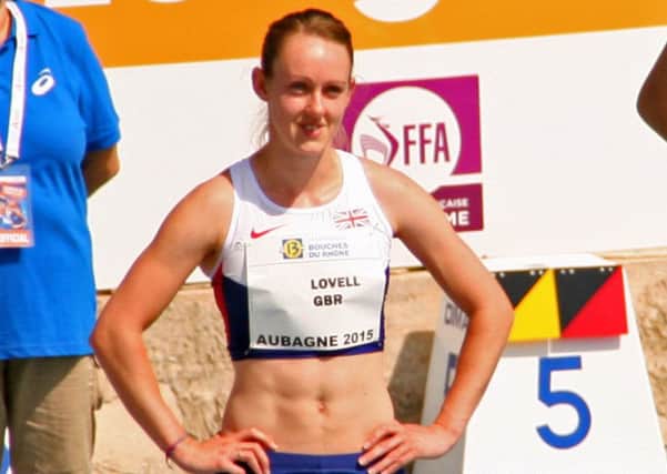 Elise Lovell has been named as a reserve to represent British Athletics at an international match in France