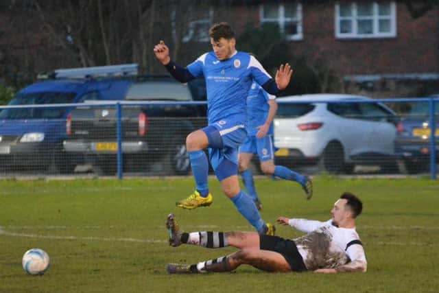Nathan Cooper hurdles a challenge. Picture by Grahame Lehkyj